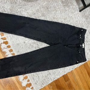 Madewell Perfect Vintage Black Jeans